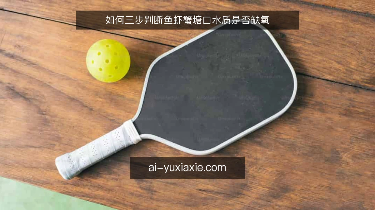 如何三步判断鱼虾蟹塘口水质是否缺氧