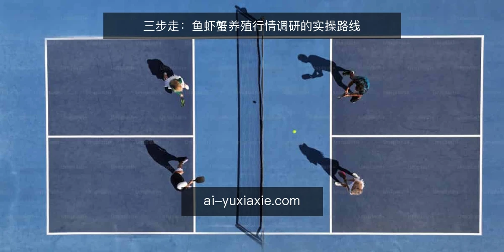 三步走：鱼虾蟹养殖行情调研的实操路线 — 基线：明确调研目标与数据边界 配图